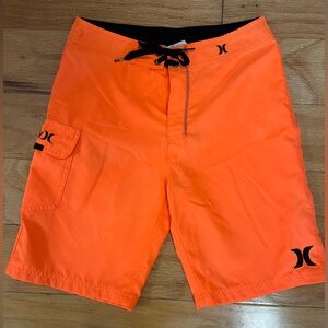 Hurley Boy’s Orange Board Shorts